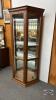 BUHLER UPRIGHT CURIO CABINET WITH LIGHTS - 2