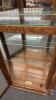 BUHLER UPRIGHT CURIO CABINET WITH LIGHTS - 5