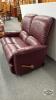 LA Z BOY LEATHER RECLINING LOVE SEAT - 2