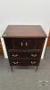 (2) DRAWER CHEST WITH STORAGE ABOVE - 2