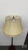 62IN WOODEN BASED FLOOR LAMP - 2