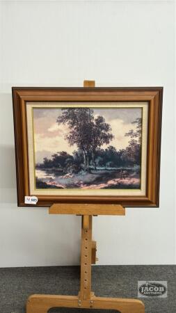 AUTUMN SCENE ON BOARD