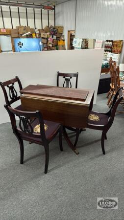 DUNCAN PHYFE DROP LEAF TABLE