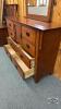 (3) PIECE BEDROOM SUITE WITH QEENS SIZE BED - 5