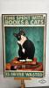 CAT POSTER PLAQUE
