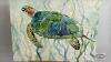 TURTLE ON CANVAS BY CAROL ROBINSON - 2