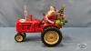 CHRISTMAS MUSICAL SANTA ON TRACTOR DECORATION - 2