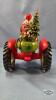 CHRISTMAS MUSICAL SANTA ON TRACTOR DECORATION - 4