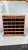 25 COMPARTMENT METAL ORGANIZER SHELF