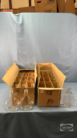 20 APPROX. 250ML BOTTLES WITH NO CAPS