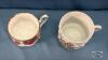 (6) CUPS AND SAUCERS WITH (2) CUPS - 12
