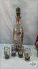 WOODEN TRAY WITH (2) DECANTERS - 5