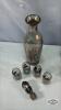 WOODEN TRAY WITH (2) DECANTERS - 6