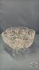 PINWHEEL FOOTED CRYSTAL BOWL