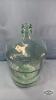 CLEAR GLASS CARBOY WINE JUG - 2