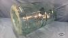 CLEAR GLASS CARBOY WINE JUG - 4