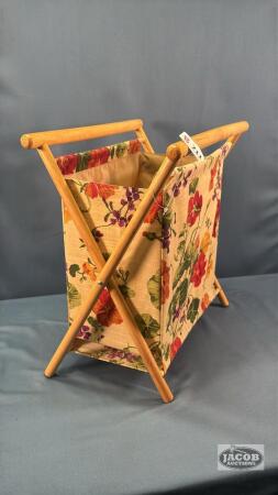 KNITTING FOLDABLE BASKET