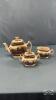 3 PIECE TEA SET "THE POST HOUSE" BY WOOD AND SONS