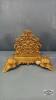 REPRO BRASS INK STAND AND LETTER HOLDER