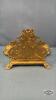 REPRO BRASS INK STAND AND LETTER HOLDER - 5