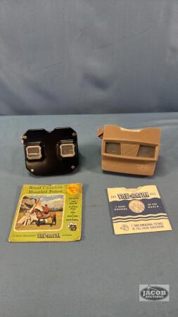 (2) VIEW-MASTERS WITH (2) DISCS