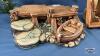 (2) STONE CRAFT PIECES MADE IN ENGLAND - 2