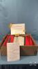 QUANTITY OF CHRISTMAS ORNAMENT STARGE CONTAINERS
