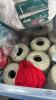 105L STORAGE TOTE WITH LID WITH SEWING CONTENTS - 7
