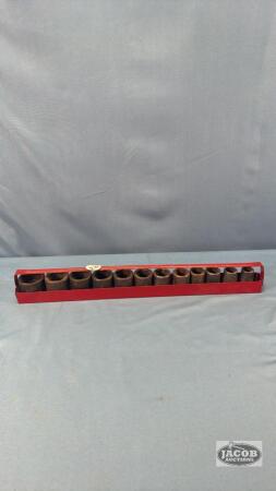14 PIECE 1/2IN DRIVE SHALLOW IMPACT SOCKETS