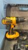 DEWALT 18VOLT DRILL WITH CHARGER AND (2) BATTERIES - 3