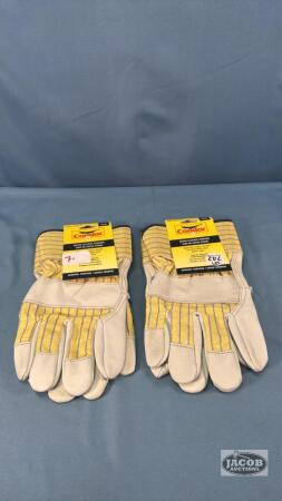 (2) PAIRS OF NEW WORK GLOVES