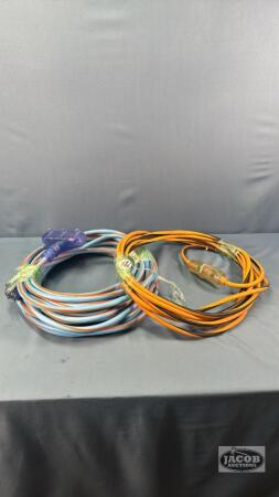 APPROX. 25FT. AND 50FT EXTENSION CORDS