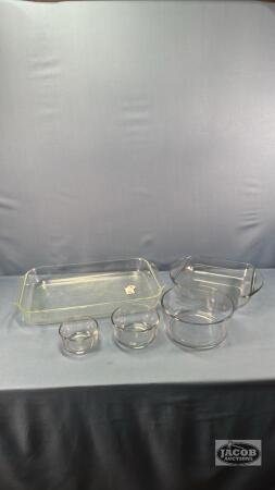GLASS WARE COOKING/CONTAINER LOT