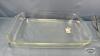 GLASS WARE COOKING/CONTAINER LOT - 2
