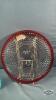 (1) RUBY RED RIMMED DIVIDED 12IN PLATE - 6