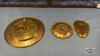 (2) METAL 14IN SQ WALL HANGINGS - 3