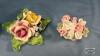 (3) SMALL CHINA BOUQUETS (ALL HAVE TINY CHIPS) - 4