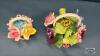 (3) SMALL CHINA BOUQUETS (ALL HAVE TINY CHIPS) - 6