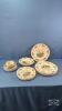 PARTIAL SET OF JOHNSON BROS "APPLE HARVEST" DISHES