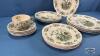 PARTIAL SET OF JOHNSON BROS "APPLE HARVEST" DISHES - 4