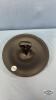 9.5IN SATIN GLASS PLATE WITH HANDLE - 2