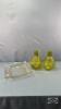 COLOURED GLASS LOT