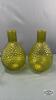 COLOURED GLASS LOT - 2