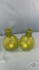 COLOURED GLASS LOT - 3