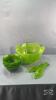 PLASTIC PRECIDIO (9) PIECE SALAD SET