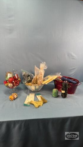 (3) CONTAINERS OF CRAFT SUPPLIES