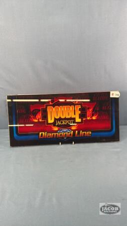 DOUBLE JACKPOT DIAMOND LINE GLASS INSERT