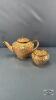SADLER TEA POT WITH MATCHING SUGAR BOWL