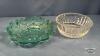12IN GLASS PLATE WITH CONTENTS - 2