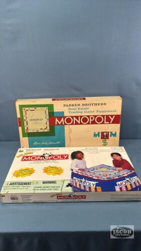(2) MONOPOLY GAMES